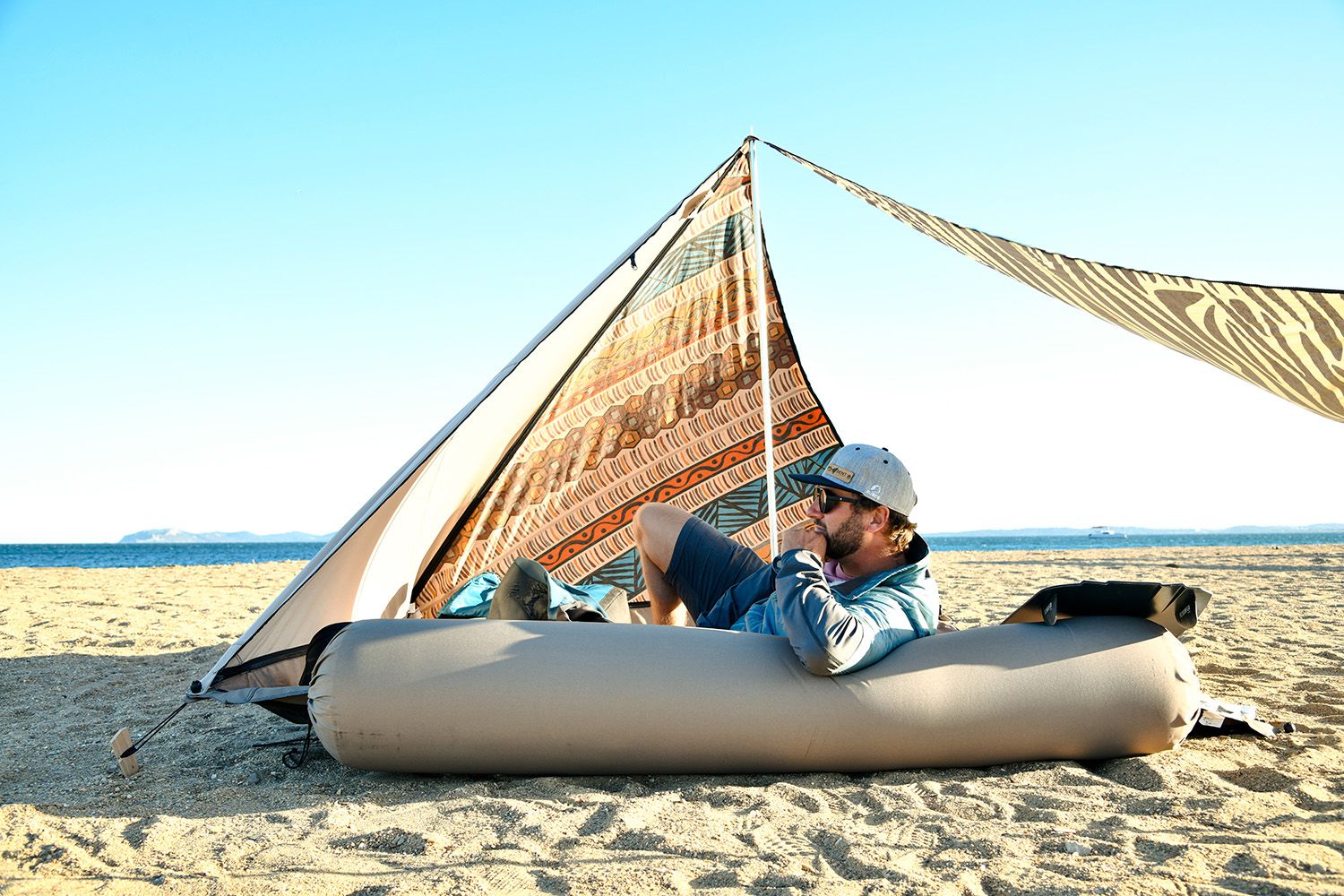 Bent Kissenrolle Zip-XL Lounger Orient - Bild 1